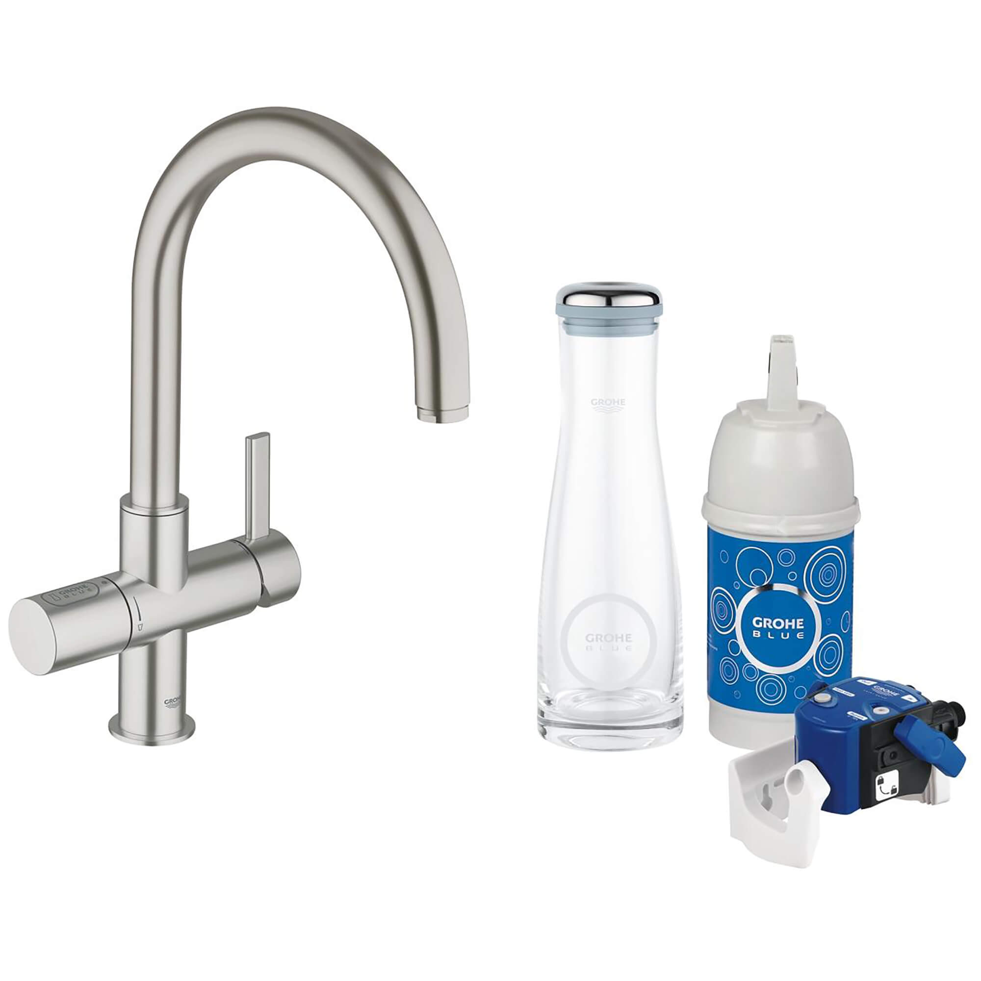 Single-Handle Kitchen Faucet 1.75 GPM with Filtered Water